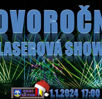 VIDEO | Novoročná laserová show 2024